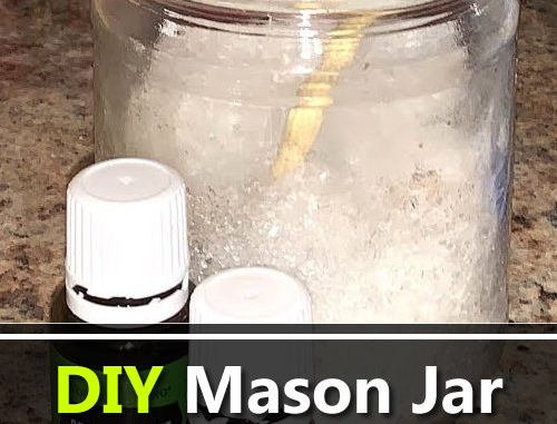 DIY Mason Jar Air Freshener