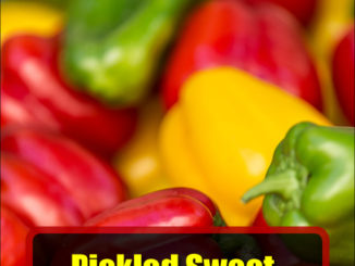 Pickled Sweet Peppers Recipe