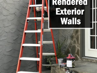 How To Paint Rendered Exterior Walls