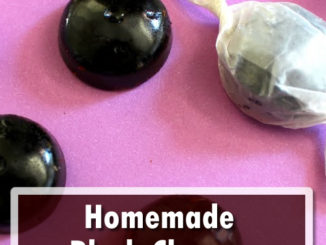 Homemade Black Cherry Cough Drops