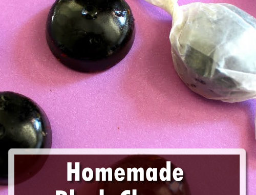 Homemade Black Cherry Cough Drops