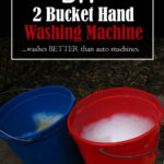 DIY 2 Bucket Washing Machine