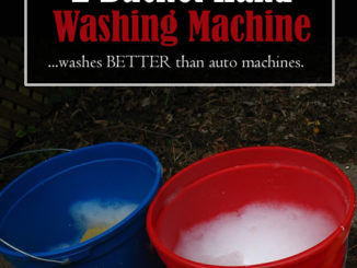 DIY 2 Bucket Washing Machine