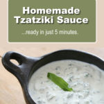 How To Make Homemade Tzatziki Sauce