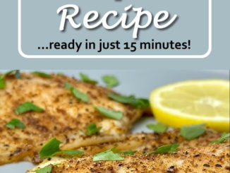 Air Fryer Tilapia Recipe
