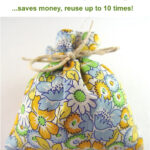 DIY Reusable Lavender Dryer Bags